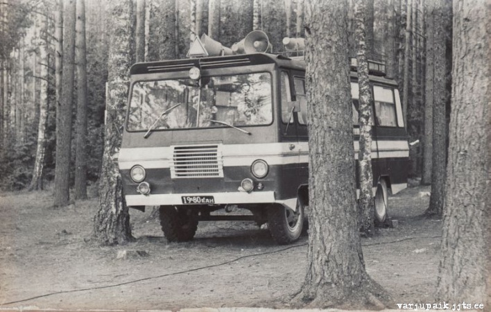 Plva kultuurimaja buss 1980ndate alguses