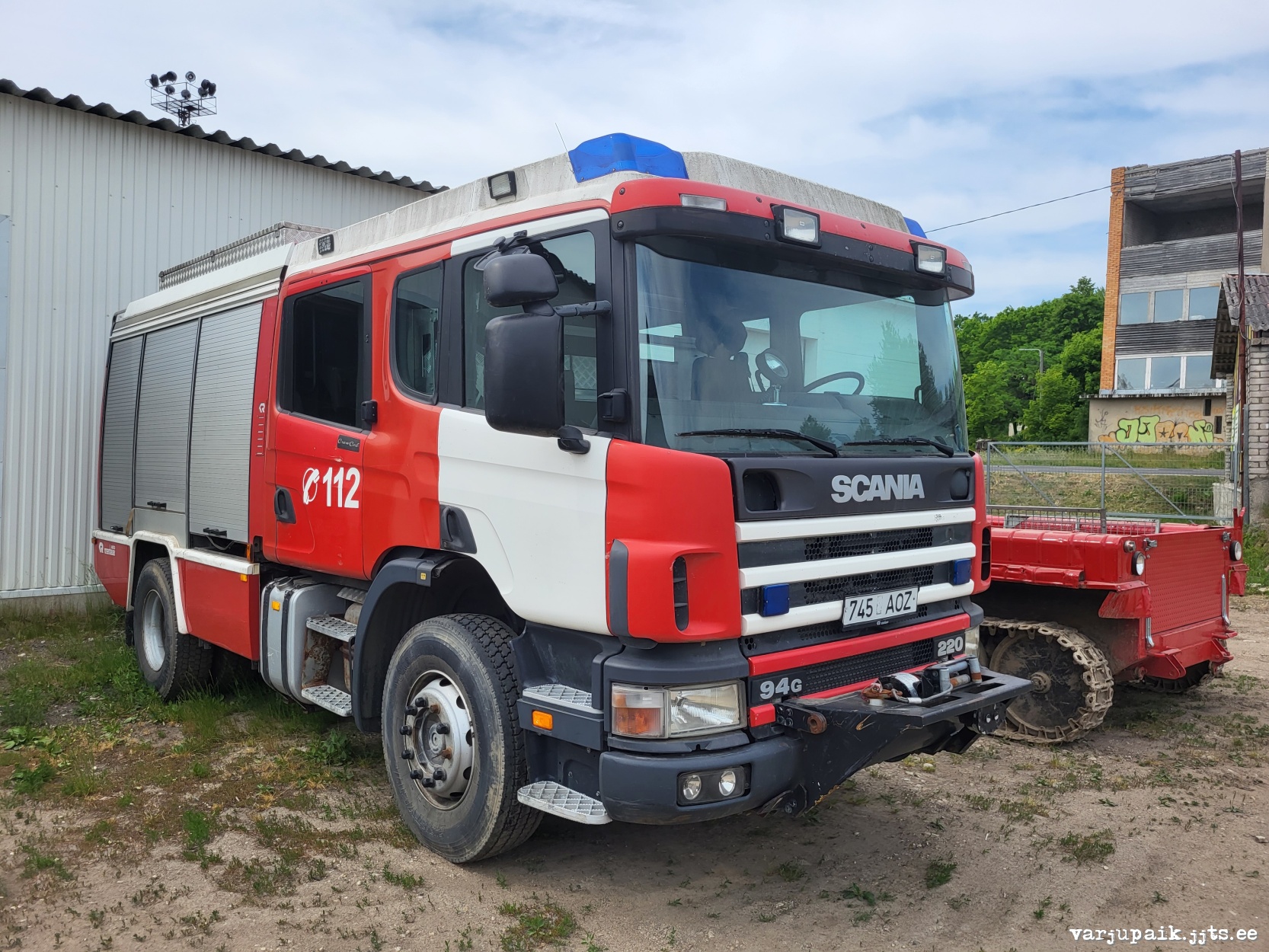 Tuletõrjeauto Scania P94 GB4X2NZ 220 