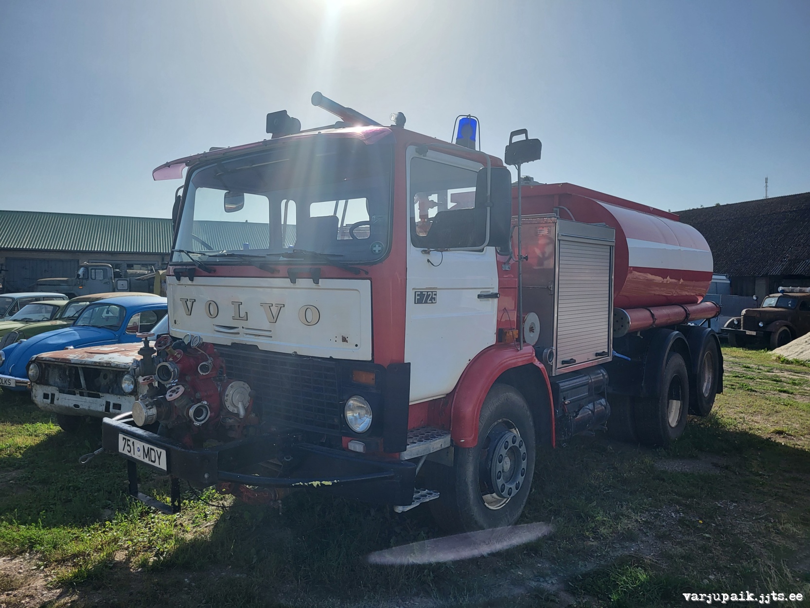 Tuletõrjeauto Volvo F7 6x2