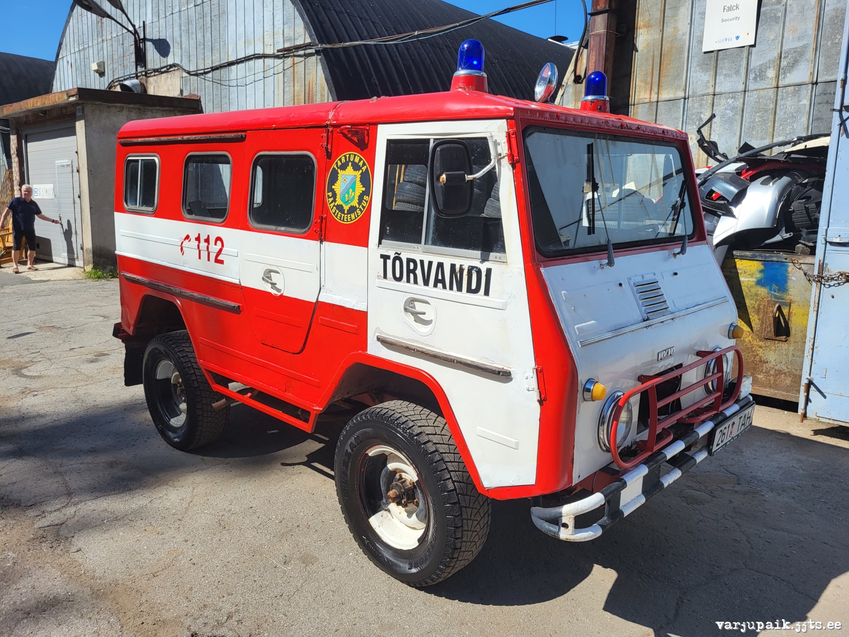 Tuletõrjeauto Volvo L3314-HT